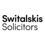 A logo for Switalskis Solicitors, with black text on a white background