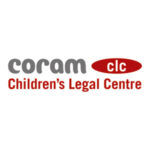 A logo for Coram Children's Legal Centre